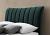 4ft Small Double Clover green velvet fabric upholstered bed frame 7